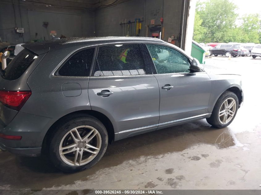 2014 Audi Q5 2.0T Premium VIN: WA1LFAFP3EA005792 Lot: 39526245