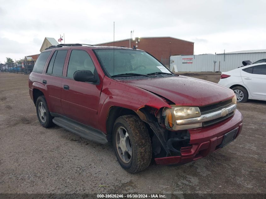 2007 Chevrolet Trailblazer Ls VIN: 1GNDS13S972167364 Lot: 39526246