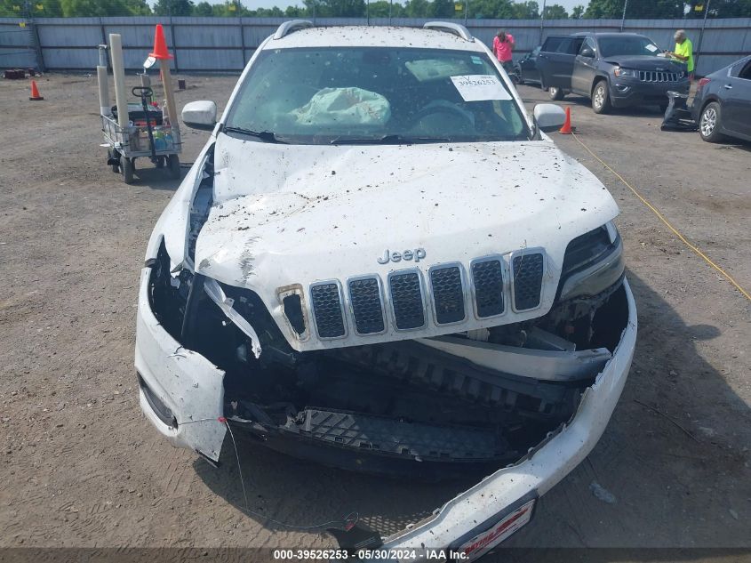 2019 Jeep Cherokee Latitude Plus Fwd VIN: 1C4PJLLN0KD164302 Lot: 39526253