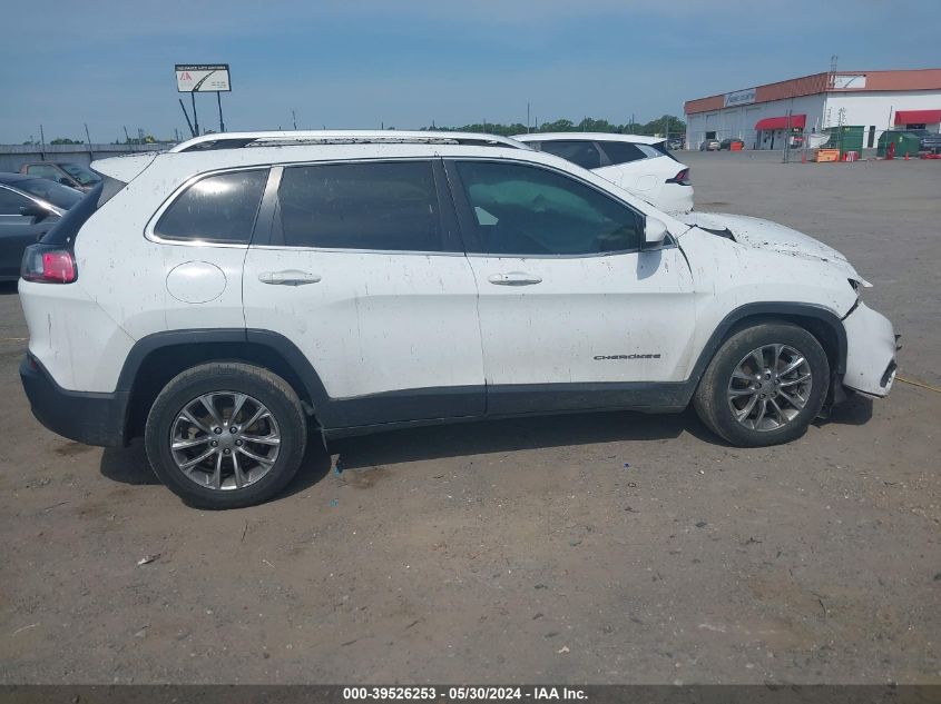 2019 Jeep Cherokee Latitude Plus Fwd VIN: 1C4PJLLN0KD164302 Lot: 39526253