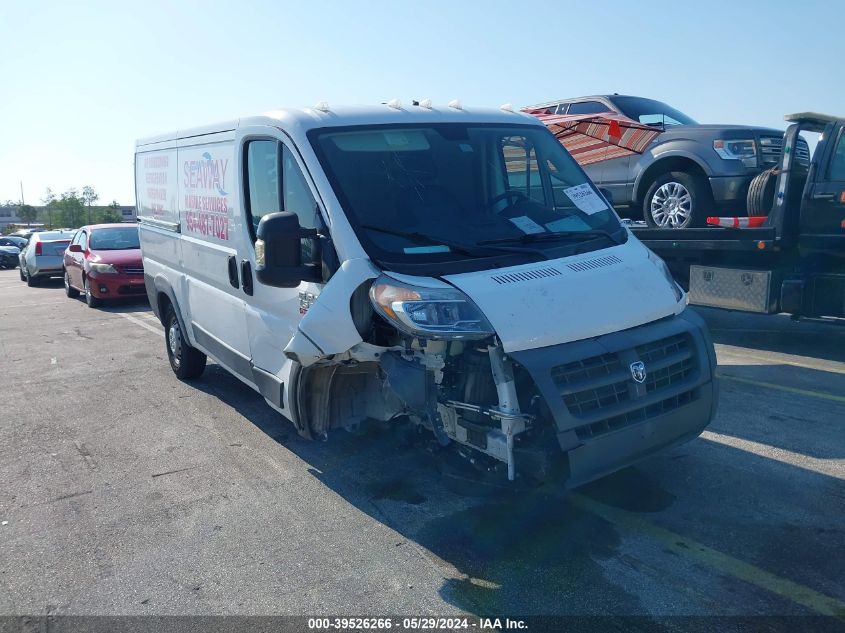 2018 Ram Promaster 1500 Low Roof 136 Wb VIN: 3C6TRVAG1JE106226 Lot: 39526266