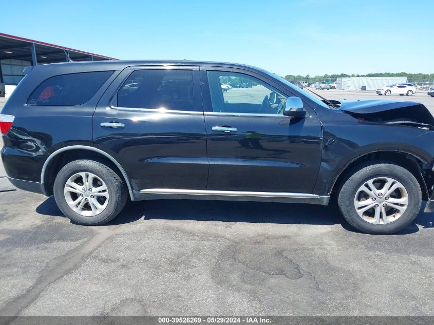 2012 Dodge Durango Sxt VIN: 1C4RDHAG1CC204816 Lot: 39526269