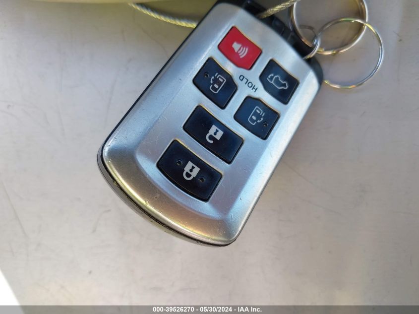 2013 Toyota Sienna Limited 7 Passenger VIN: 5TDDK3DC5DS050784 Lot: 39526270