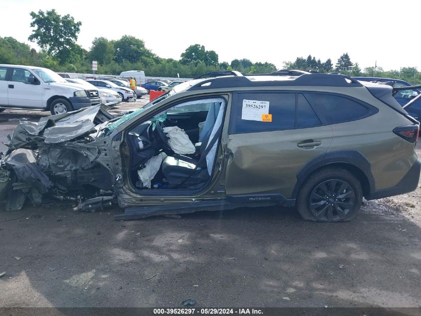2023 Subaru Outback Onyx Edition Xt VIN: 4S4BTGLD6P3210081 Lot: 39526297