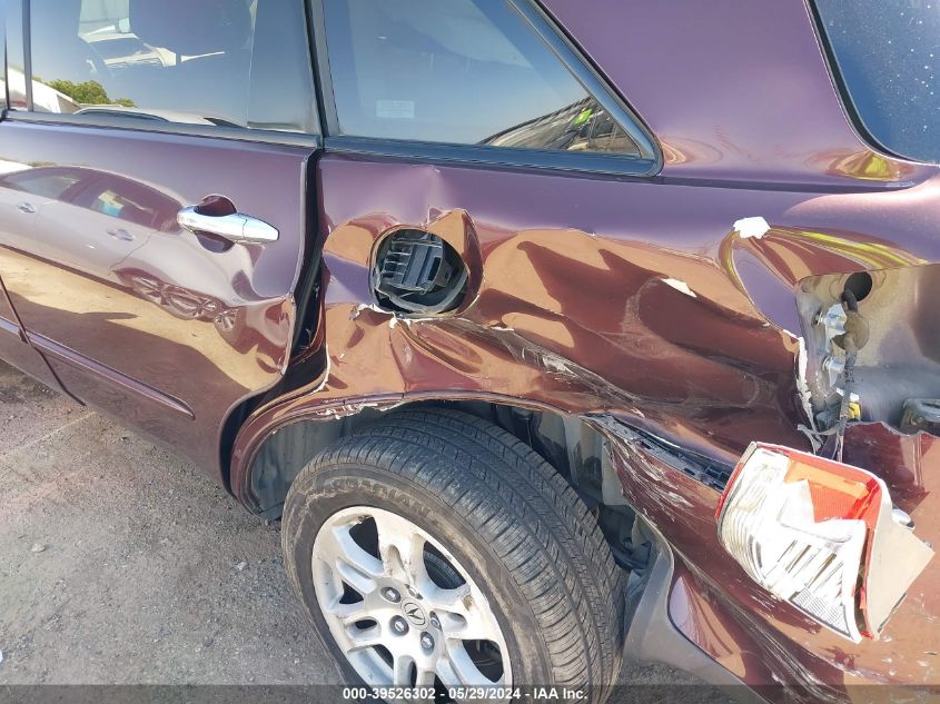 2009 Acura Mdx VIN: 2HNYD28229H513133 Lot: 39526302