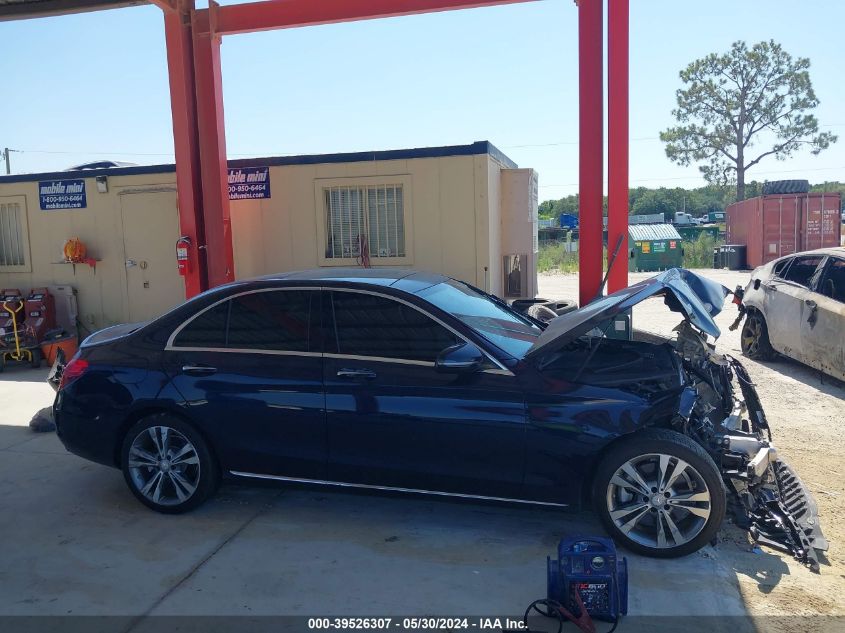 2017 Mercedes-Benz C 300 Luxury/Sport VIN: 55SWF4JB9HU196709 Lot: 39526307