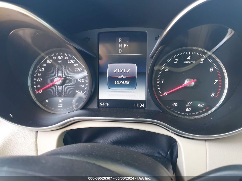 2017 Mercedes-Benz C 300 Luxury/Sport VIN: 55SWF4JB9HU196709 Lot: 39526307