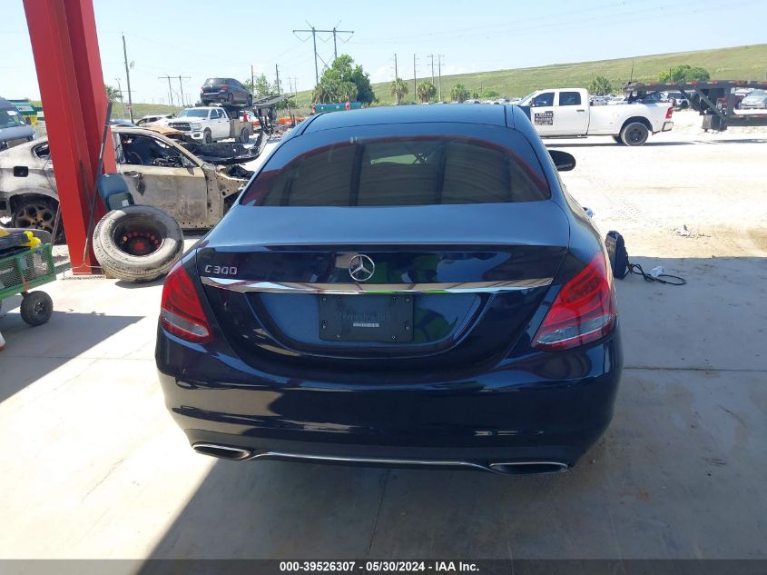 2017 Mercedes-Benz C 300 Luxury/Sport VIN: 55SWF4JB9HU196709 Lot: 39526307