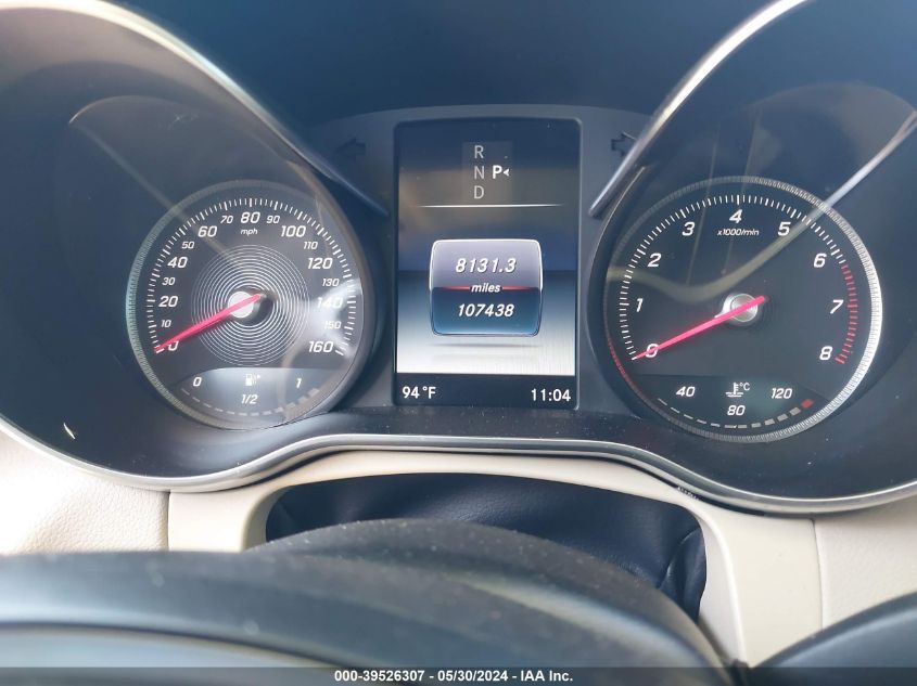 2017 Mercedes-Benz C 300 Luxury/Sport VIN: 55SWF4JB9HU196709 Lot: 39526307