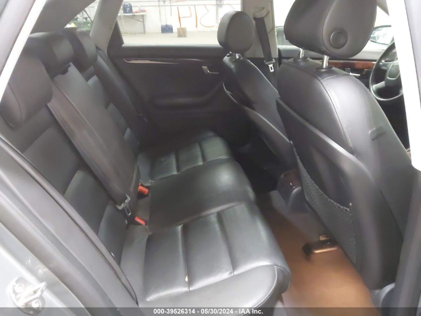 2007 Audi A4 2.0T VIN: WAUDF78E07A098974 Lot: 39526314