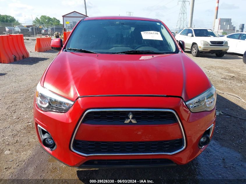 2013 Mitsubishi Outlander Sport Se VIN: 4A4AR4AU6DE009838 Lot: 39526330