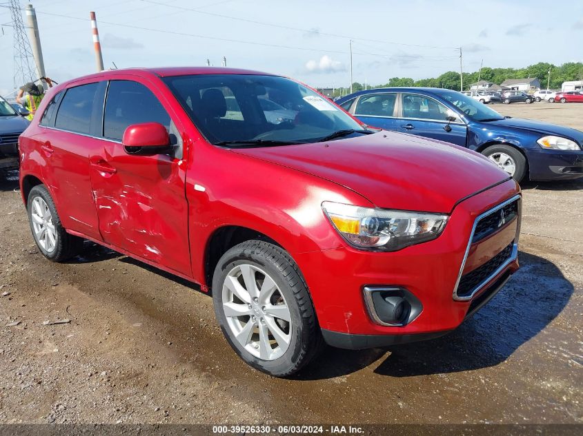 2013 Mitsubishi Outlander Sport Se VIN: 4A4AR4AU6DE009838 Lot: 39526330