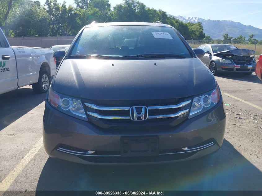 2015 Honda Odyssey Ex-L VIN: 5FNRL5H65FB025961 Lot: 39526333