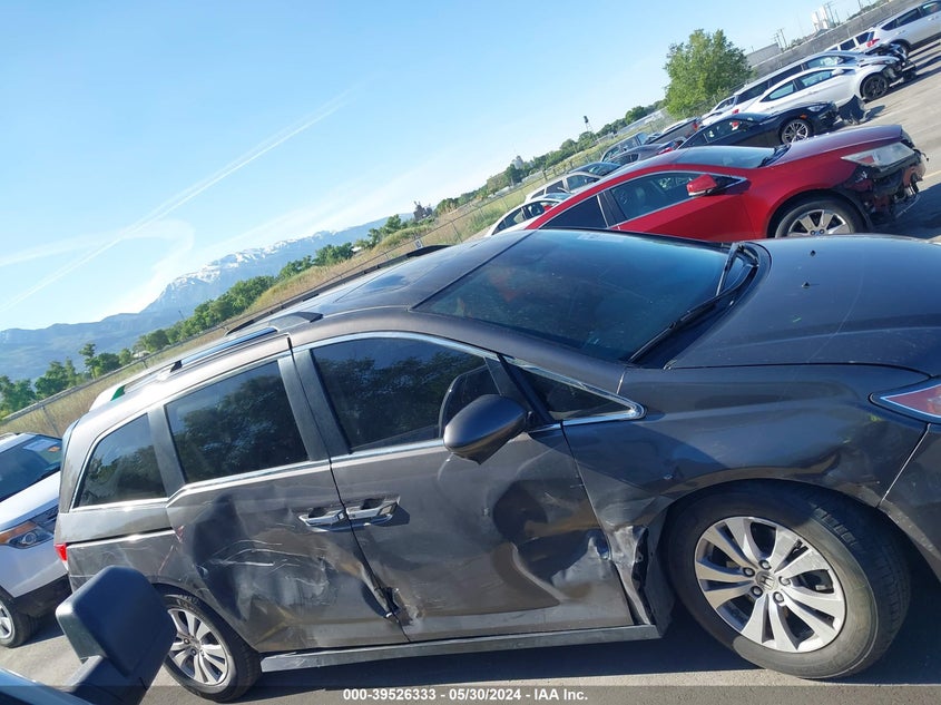 2015 Honda Odyssey Ex-L VIN: 5FNRL5H65FB025961 Lot: 39526333