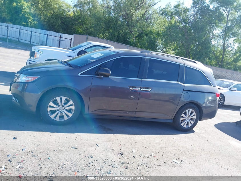 2015 Honda Odyssey Ex-L VIN: 5FNRL5H65FB025961 Lot: 39526333