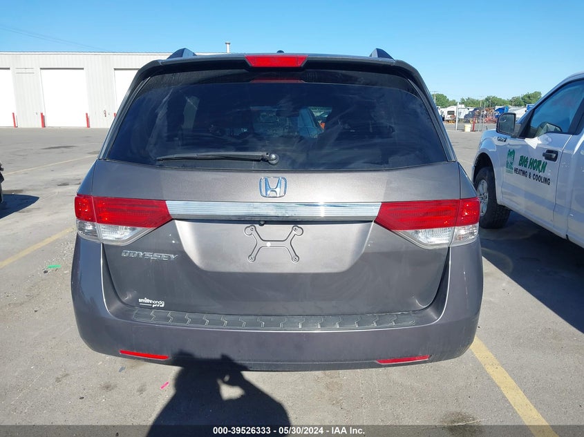 2015 Honda Odyssey Ex-L VIN: 5FNRL5H65FB025961 Lot: 39526333