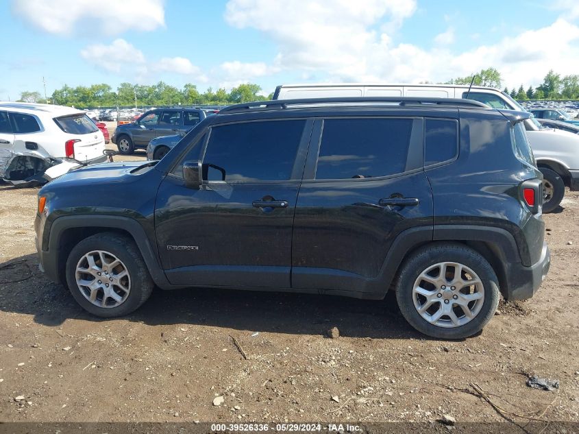 2018 Jeep Renegade Latitude Fwd VIN: ZACCJABB7JPH14573 Lot: 39526336