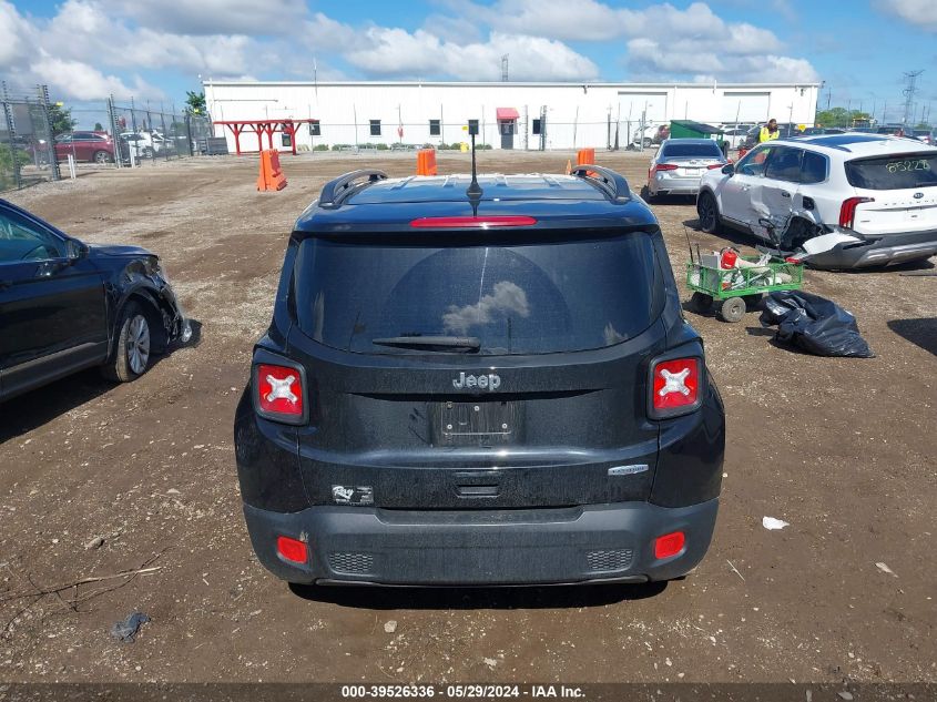 2018 Jeep Renegade Latitude Fwd VIN: ZACCJABB7JPH14573 Lot: 39526336