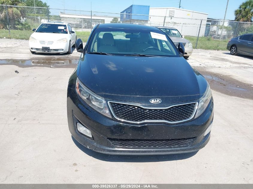 2015 Kia Optima Lx VIN: KNAGM4A77F5660891 Lot: 39526337