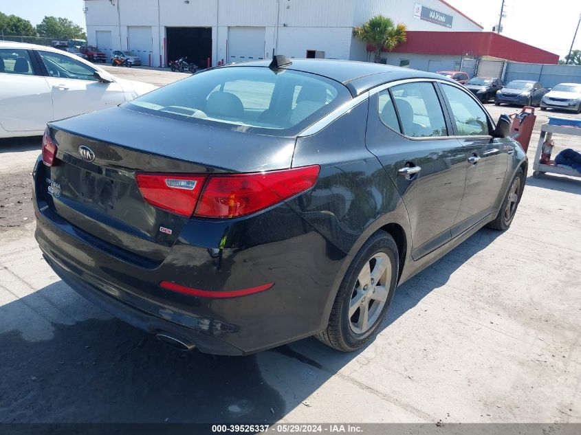 2015 Kia Optima Lx VIN: KNAGM4A77F5660891 Lot: 39526337