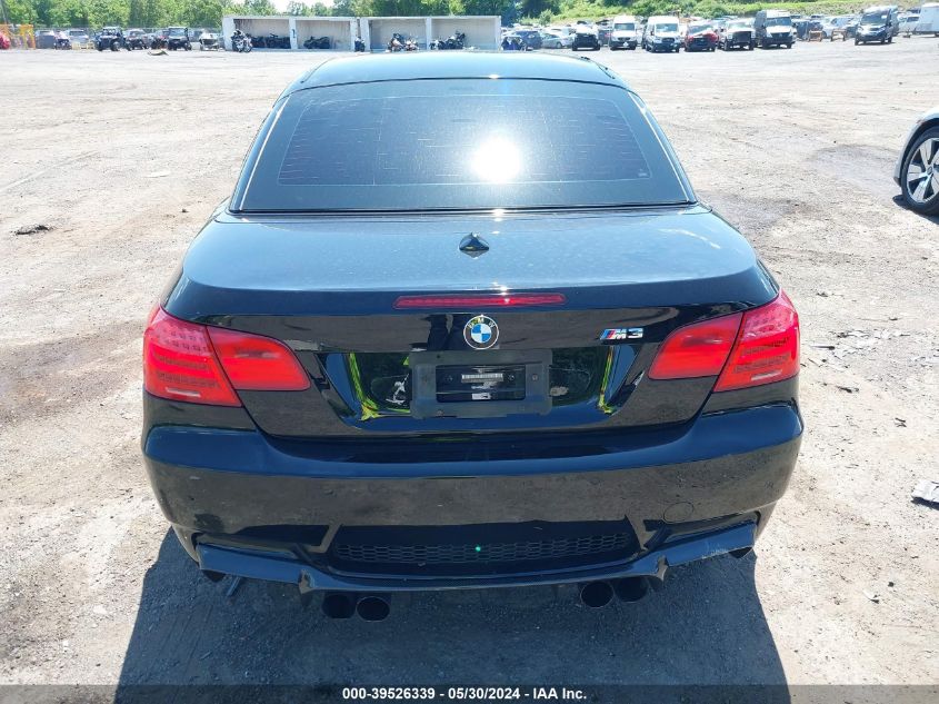 2011 BMW M3 VIN: WBSDX9C50BE584634 Lot: 39526339