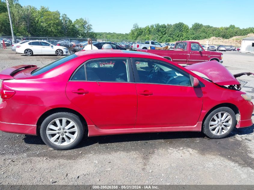 2009 Toyota Corolla S VIN: 2T1BU40E99C074021 Lot: 39526358