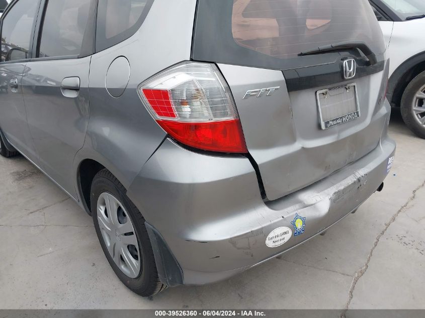 2010 Honda Fit VIN: JHMGE8H29AC001179 Lot: 39526360