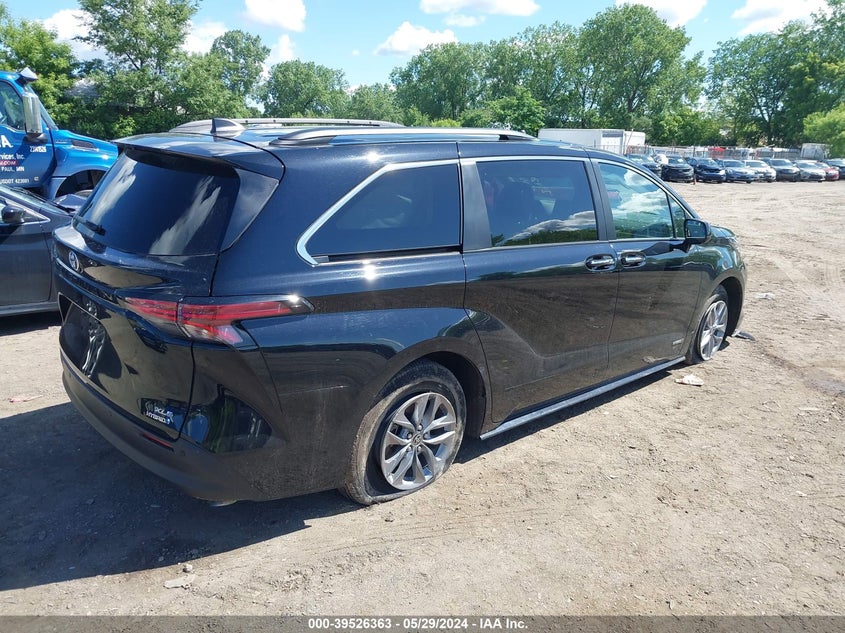 2021 TOYOTA SIENNA 2.5L I4 FI DOHC 16V (VIN: 5TDYSKFC3MS028467