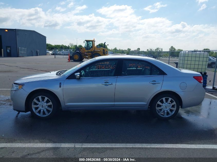 2012 Lincoln Mkz VIN: 3LNHL2GC5CR838627 Lot: 39526365