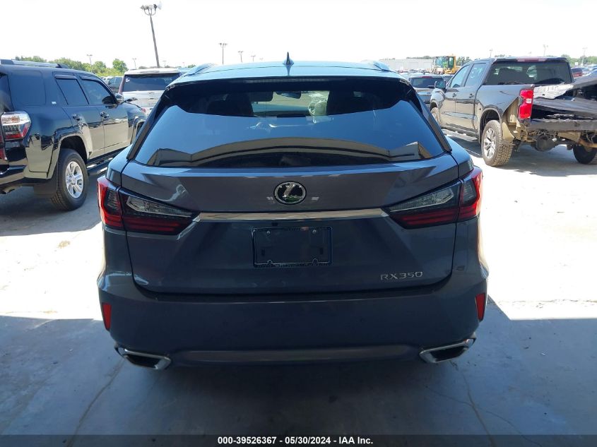 2018 Lexus Rx 350 VIN: 2T2ZZMCA4JC113378 Lot: 39526367