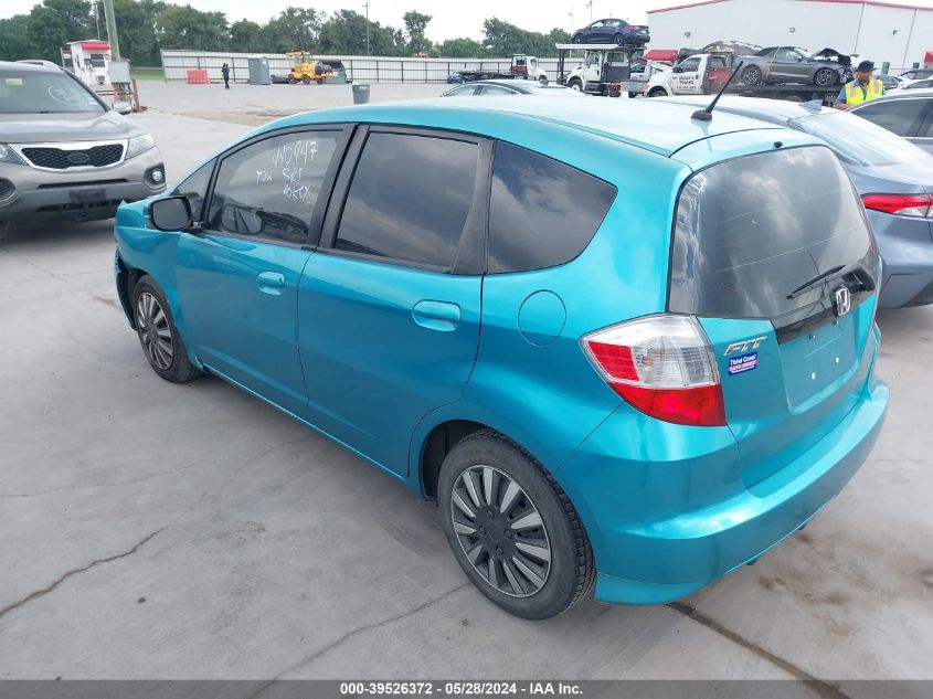 2013 Honda Fit VIN: JHMGE8H39DC036964 Lot: 39526372