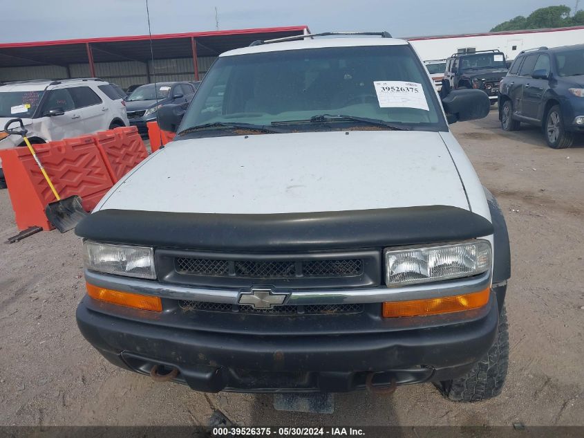 2000 Chevrolet Blazer Ls VIN: 1GNCT18W3YK274853 Lot: 39526375