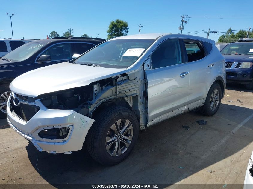 5XYZT3LB4GG365038 2016 HYUNDAI SANTA FE - Image 2