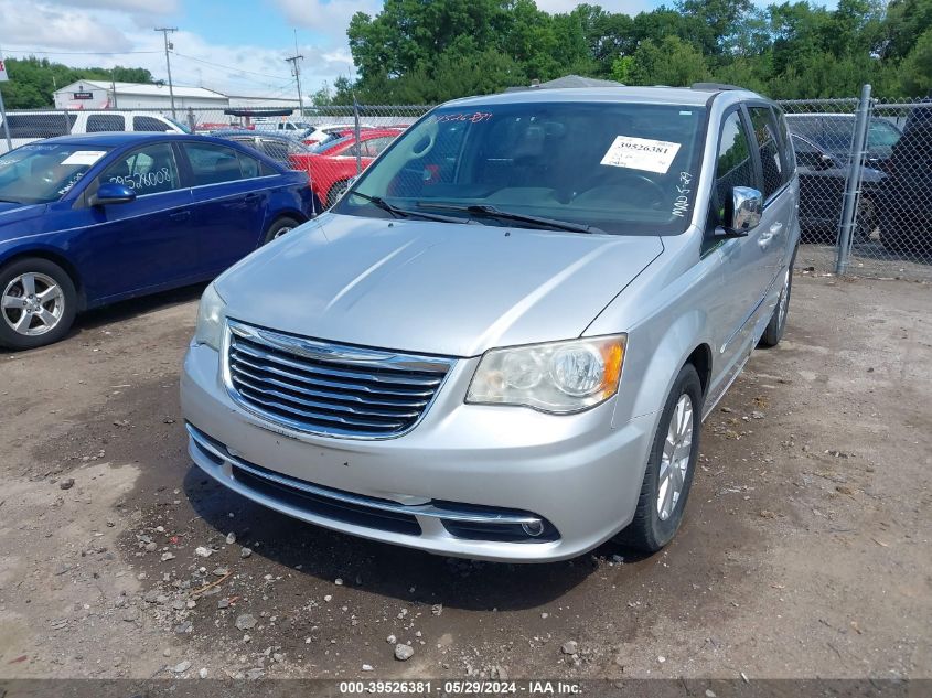 2011 Chrysler Town & Country Touring-L VIN: 2A4RR8DG7BR782674 Lot: 39526381