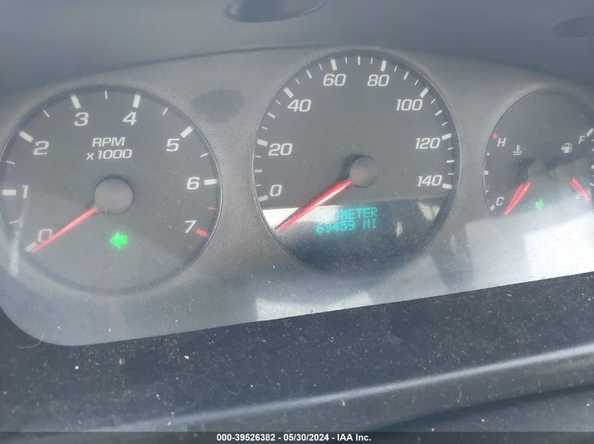 2012 Chevrolet Impala Police VIN: 2G1WD5E3XC1287251 Lot: 39526382