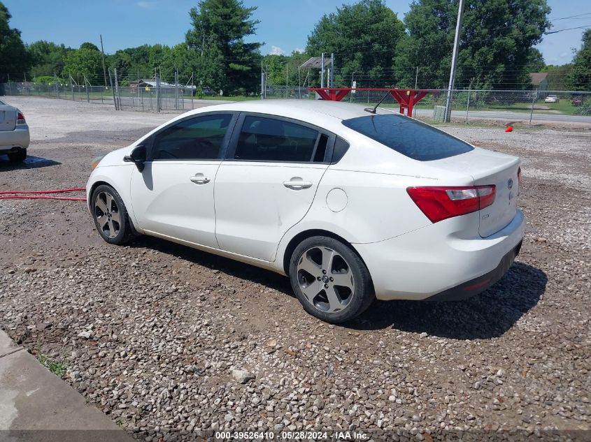 2012 Kia Rio Sx VIN: KNADN4A36C6074752 Lot: 39526410