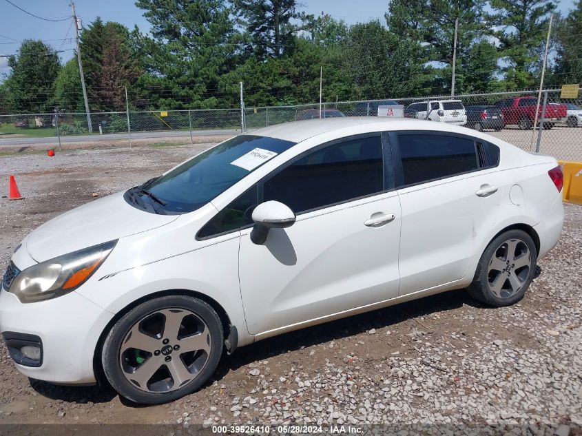 2012 Kia Rio Sx VIN: KNADN4A36C6074752 Lot: 39526410