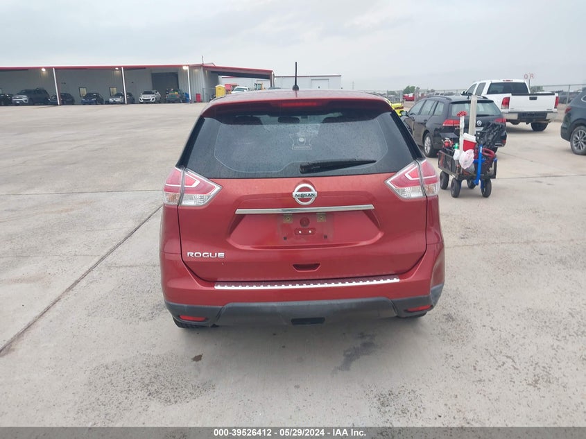 2015 Nissan Rogue S VIN: KNMAT2MT7FP518019 Lot: 39526412