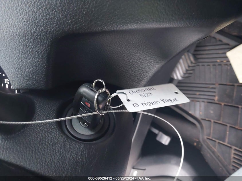 2015 Nissan Rogue S VIN: KNMAT2MT7FP518019 Lot: 39526412