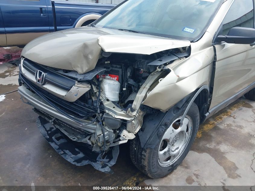 2008 Honda Cr-V Lx VIN: 3CZRE38308G706587 Lot: 39526417