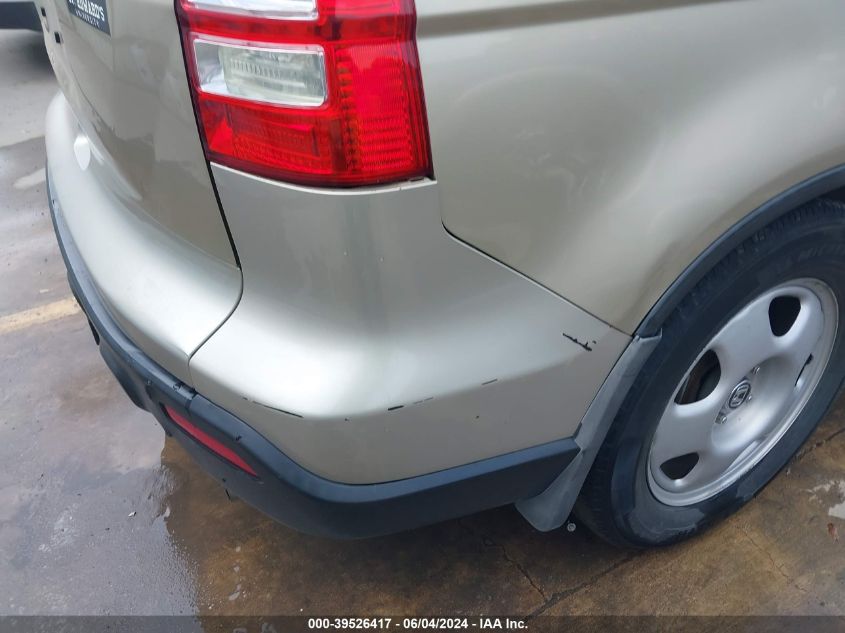 2008 Honda Cr-V Lx VIN: 3CZRE38308G706587 Lot: 39526417