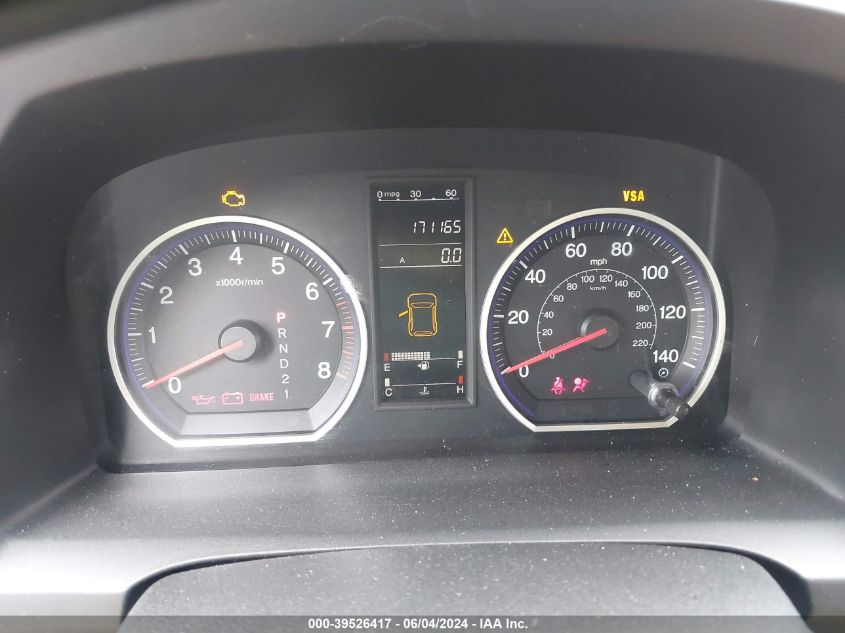 2008 Honda Cr-V Lx VIN: 3CZRE38308G706587 Lot: 39526417