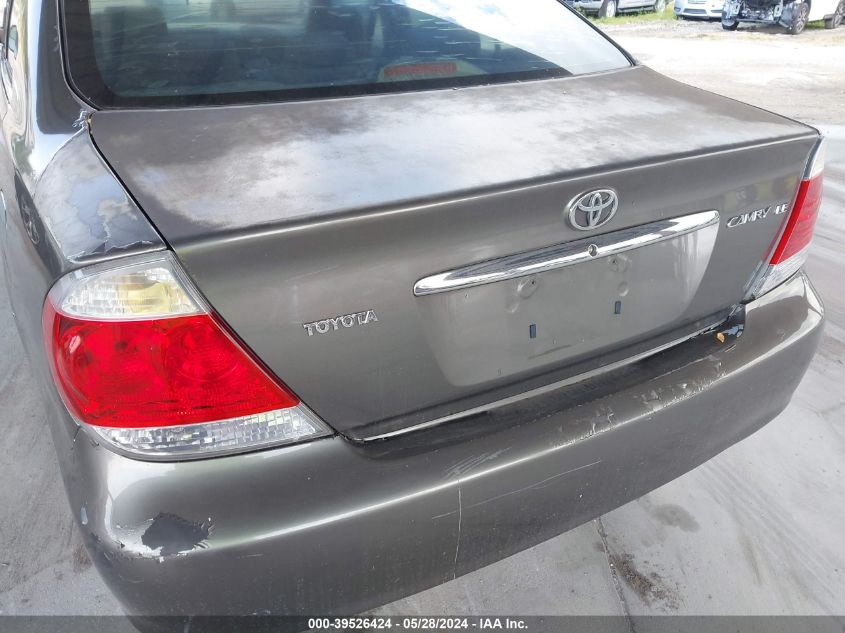 2005 Toyota Camry Le VIN: 4T1BE32K05U523072 Lot: 39526424