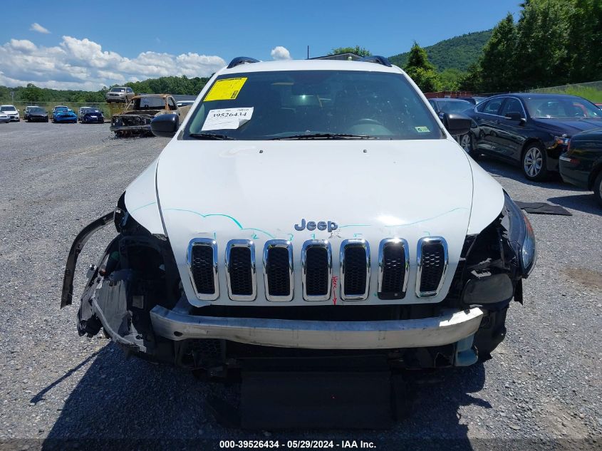 2016 Jeep Cherokee Sport VIN: 1C4PJMAS1GW244802 Lot: 39526434