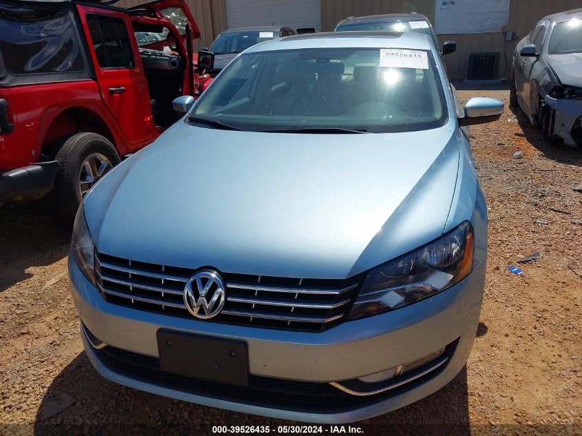 2013 Volkswagen Passat 2.5L Sel Premium VIN: 1VWCH7A38DC020909 Lot: 39526435