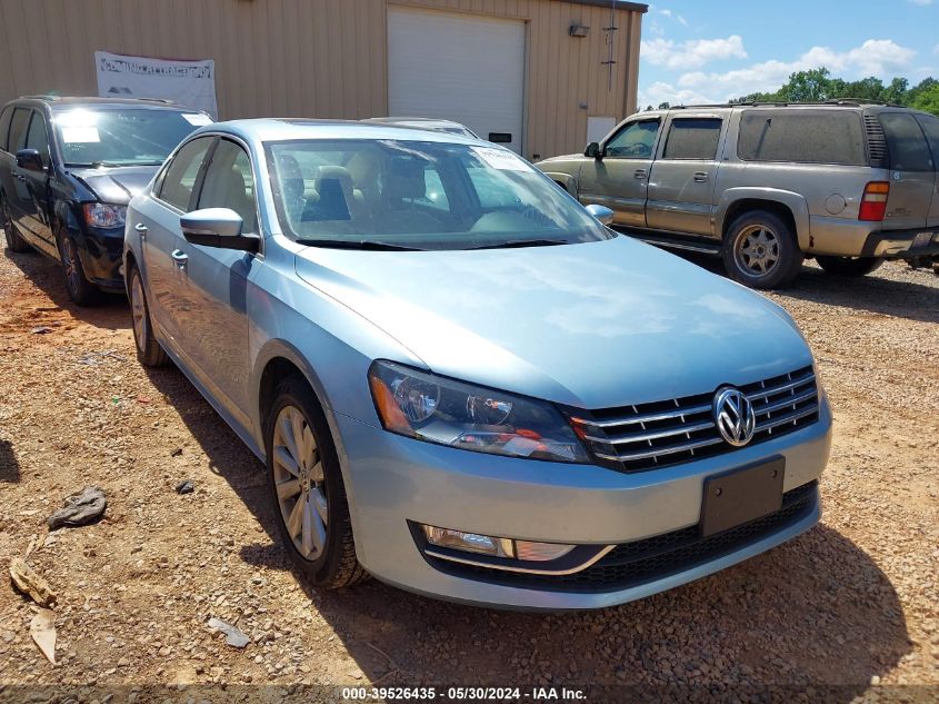 2013 Volkswagen Passat 2.5L Sel Premium VIN: 1VWCH7A38DC020909 Lot: 39526435