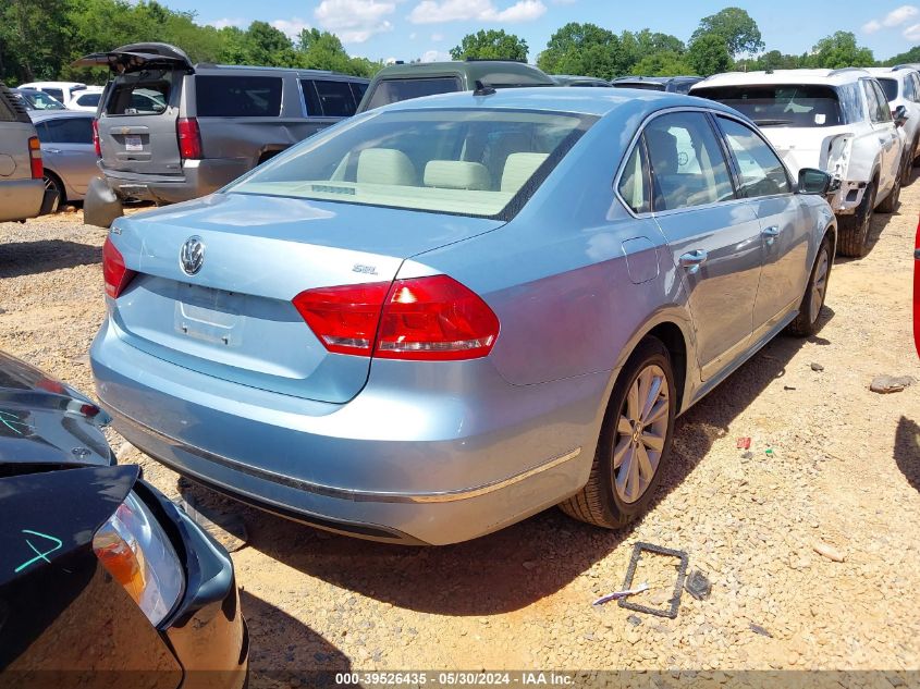 2013 Volkswagen Passat 2.5L Sel Premium VIN: 1VWCH7A38DC020909 Lot: 39526435