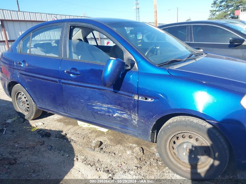 2009 Hyundai Accent Gls VIN: KMHCN46C19U364534 Lot: 39526438