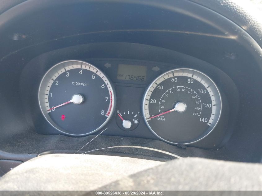 2009 Hyundai Accent Gls VIN: KMHCN46C19U364534 Lot: 39526438