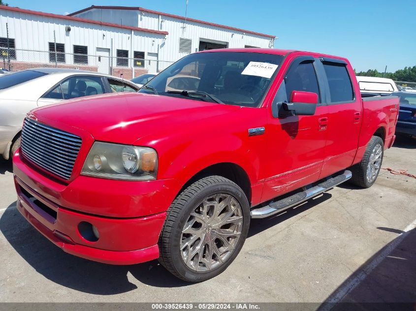 2008 Ford F-150 60Th Anniversary/Fx2/King Ranch/Lariat/Xlt VIN: 1FTPW12V38KB95880 Lot: 39526439